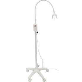 Test lighting with wheel KS-Q6 white with base ABS01