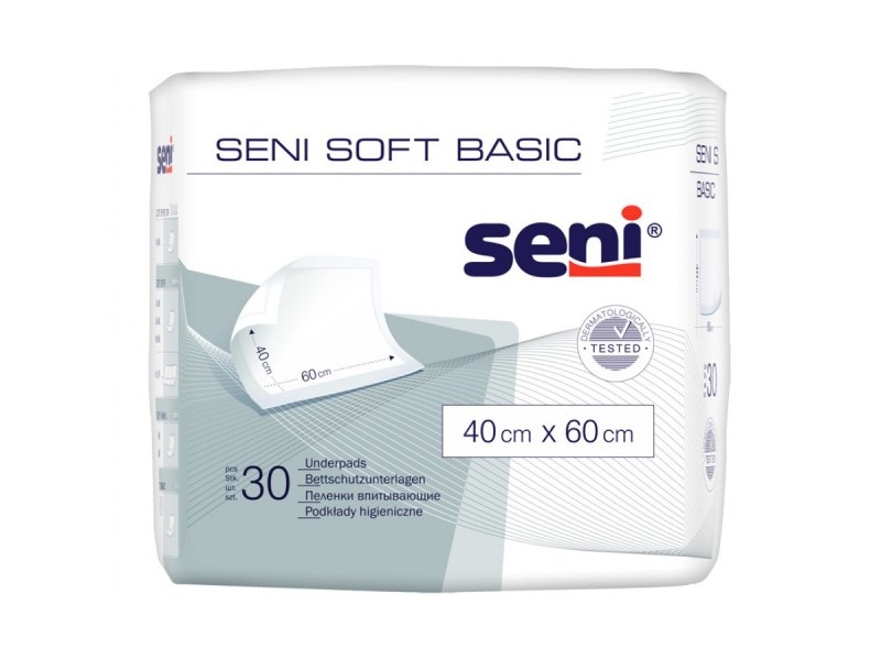 Υποσέντονα Seni Soft Basic 30 τεμάχια Υποσέντονα Seni Soft Basic 30 τεμάχια