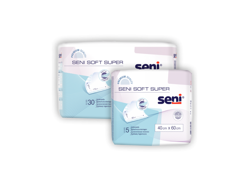 Υποσέντονα Seni Soft Super 30 τεμάχια | 90cm x 170cm Υποσέντονα Seni Soft Super 30 τεμάχια | 90cm x 170cm