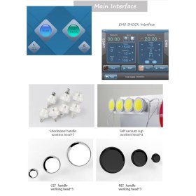 Smart Tecar Wave 3 in 1 system therapy device