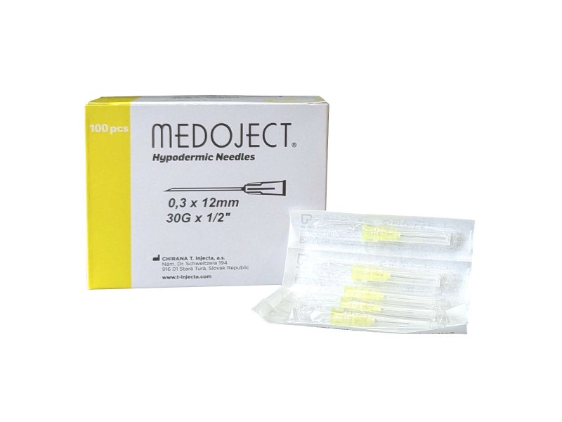 Disposable needles Chirana 100 pieces | 30G x 1/2 Disposable needles Chirana 100 pieces | 30G x 1/2
