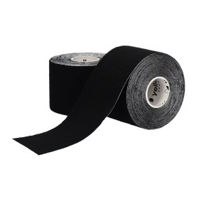 Ταινίες Κινησιοθεραπείας 5cm x 5m Yellow Sport | Μαύρο