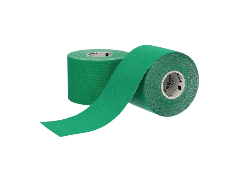 Kinesio Tape 5cm x 5m Yellow Sport | Green Kinesio Tape 5cm x 5m Yellow Sport | Green