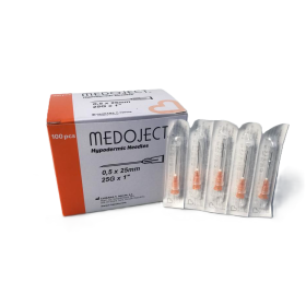 Disposable needles Chirana 100 pieces | 25G x 1