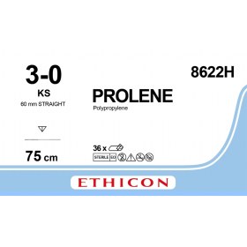 Ράμμα Ethicon Prolene μη απορροφήσιμο | 3/0 60mm 75cm 8622H