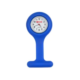 Ρολόι νοσηλευτή από σιλικόνη μπλε 20401