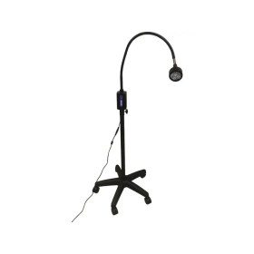 Εξεταστικός φωτισμός μαύρος τροχήλατος KS-Q6D μe βάση ABS01