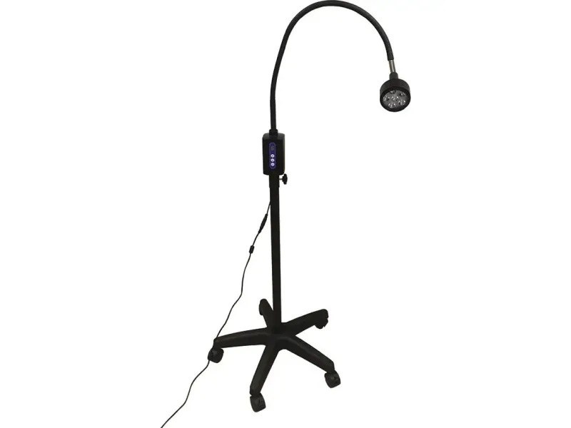 Medical examination light black KS-Q6D with base ABS01 Medical examination light black KS-Q6D with base ABS01