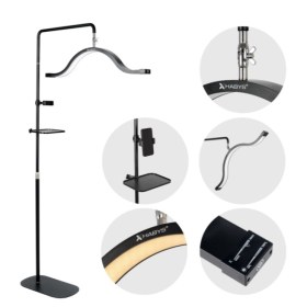 Vena Professional LED floor lighting black - 