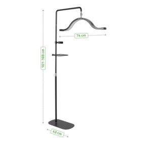 Vena Professional LED floor lighting black - 