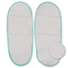 Open-Toe Non-Woven Slippers White 50 Pairs