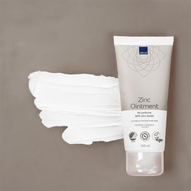 Zinc Ointment 100ml 20% Zinc Oxide Fragrance-Free, Protective Skin Barrier Cream - 