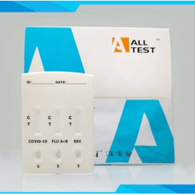 COVID-19, RSV & Influenza A&B Antigen Self-Test 10 pieces