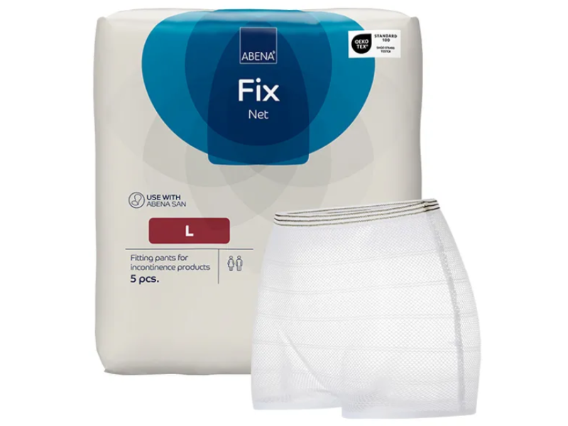 Abena Fix Net Large Incontinence Pad Fixation Underwear 5 Pieces Abena Fix Net Large Incontinence Pad Fixation Underwear 5 Pieces