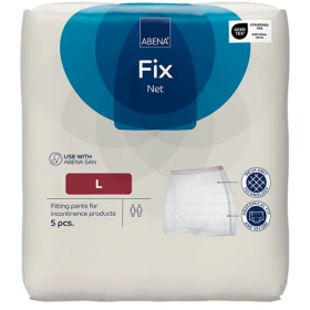 Εσώρουχο στερέωσης σεβριέτας Abena Fix Net Large 5 τεμάχια - 