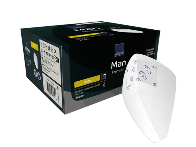 Abena Man Zero Male Incontinence Pads 24 Pieces Abena Man Zero Male Incontinence Pads 24 Pieces