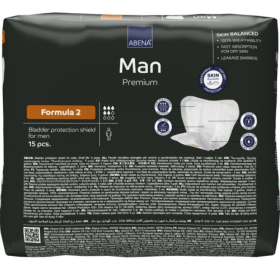 Σερβιέτες ανδρικές Abena Man Formula 2 15 τεμάχια - 