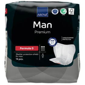 Σερβιέτες ανδρικές Abena Man Formula 0 14 τεμάχια - 