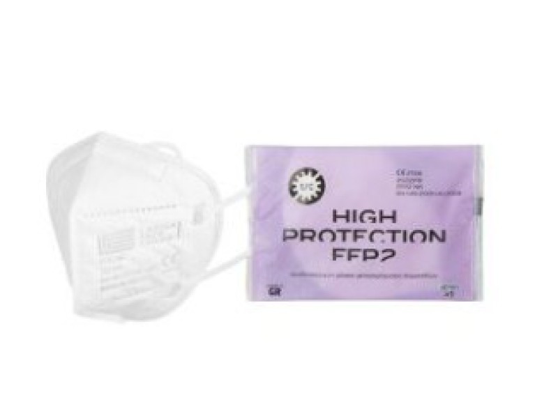 Μάσκα προστασίας FFP2 (N95) 20 τεμάχια | Λευκή Μάσκα προστασίας FFP2 (N95) 20 τεμάχια | Λευκή