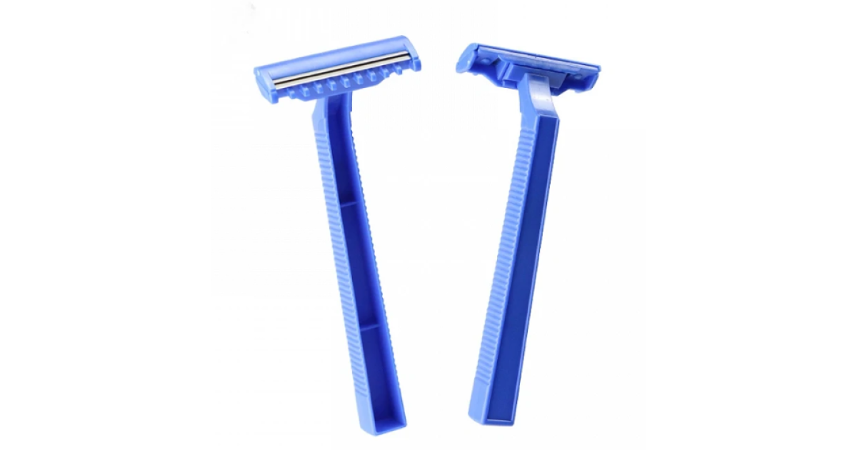 Double Edge Razor Microscope Blue Double-Edge Surgical Razors 100 Pieces | Δίγκας Γ. Ιατρικά