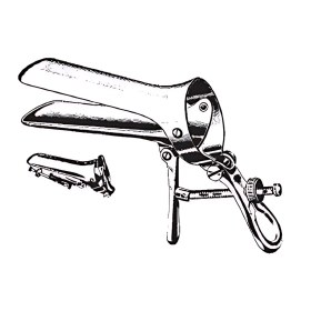 Cusco Central Screw vaginal speculum | N1 75x32mm