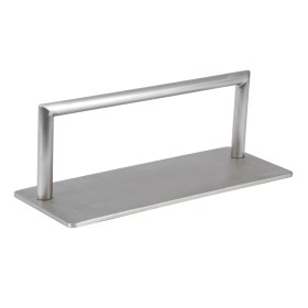 Υποπόδιο Mudi Spiny Matt Ασημί