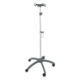 BASIC 4-Hook Intravenous Pole for MRI