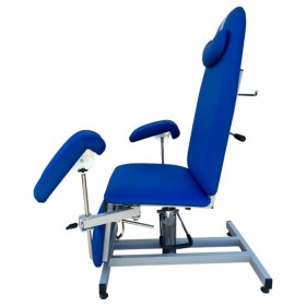 HAEMOSTAR LUX 5903 phlebotomy and endocervical sampling chair (simultaneous foot-back movement with hydraulic lift)