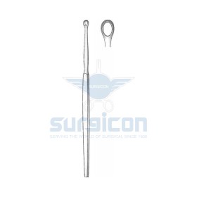 Curette lupus extractor Fox 3mm 14cm