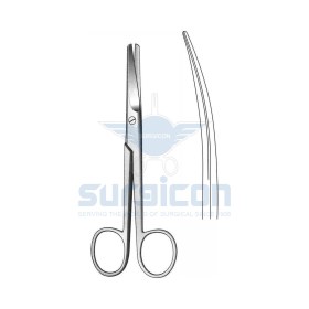 Mayo curved scissor 17cm