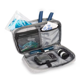 Ισοθερμική τσάντα για κιτ διαβητικών DIA'S XL Ανθρακί - EB14.027