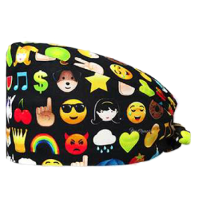 Καπέλο υφασμάτινο χειρουργείου με σχέδια 22006