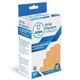 Water Resistant Plasters Open Care 5 sizes 40 pieces