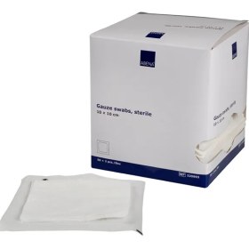 Abena sterile absorbent pads 10x10 8ply 50x2 pieces