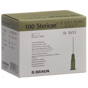 Sterican Disposable Needle | 27G (0.4x25mm) Transparent