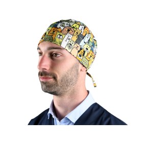 Καπέλο υφασμάτινο χειρουργείου Dog 20822 M