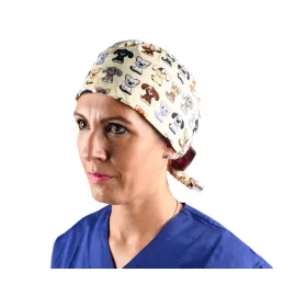 Καπέλο υφασμάτινο χειρουργείου Pet 20823 M