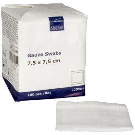 Επιθέματα ΜΗ αποστειρωμένα Abena 7.5x7.5cm 8ply 100 τεμάχια