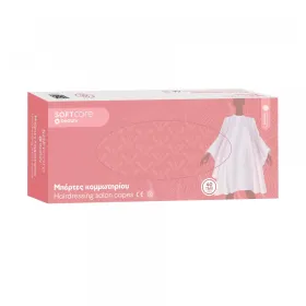 Μπέρτες κομμωτηρίου Soft Care διαφανείς 130cmx90cm 40 τεμάχια
