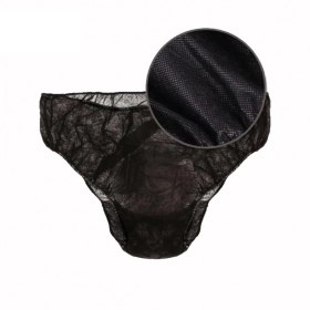 Soft Care Men’s Slip Underwear non-woven black 100 pieces - 