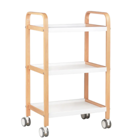 Τραπεζίδιο τροχήλατο με ράφια HS09(2)