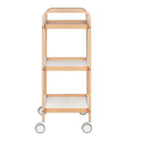 Τραπεζίδιο τροχήλατο με ράφια HS09(3)