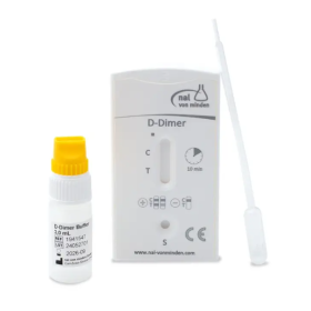 'Αμεσο τεστ εξέτασης D-Dimer (Δ- διμέρη) 10 τεμάχια