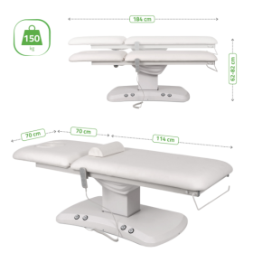Κρεβάτι εξεταστικό ηλεκτροκίνητο Estella Ergo 2 με 2 μοτέρ(5)