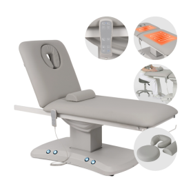 Κρεβάτι εξεταστικό ηλεκτροκίνητο Estella Ergo 2 με 2 μοτέρ & θέρμανση | Γκρι