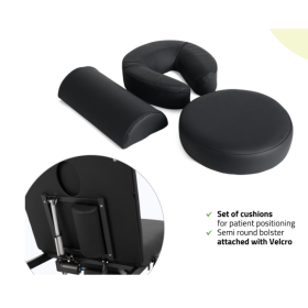 Κρεβάτι εξεταστικό ηλεκτροκίνητο Estella Ergo 2 με 2 μοτέρ | Μαύρο(5)