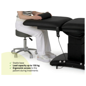 Κρεβάτι εξεταστικό ηλεκτροκίνητο Estella Ergo 2 με 2 μοτέρ | Μαύρο(7)