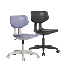 Σκαμπώ τροχήλατο με ανατομική πλάτη & ρύθμιση ύψους gas lift MILAN