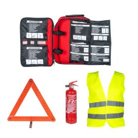 Τσαντάκι Α' βοηθειών Πλήρες (DIN13164) με Πυροσβεστήρα 1Kg - Τσαντάκι Α' βοηθειών Πλήρες (DIN13164) με Πυροσβεστήρα 1Kg(1)