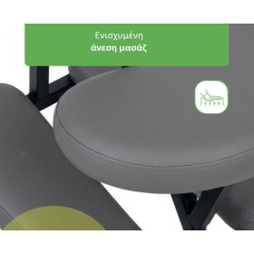 Καρέκλα μασάζ Flexy Comfy Base K521 γκρι (3)